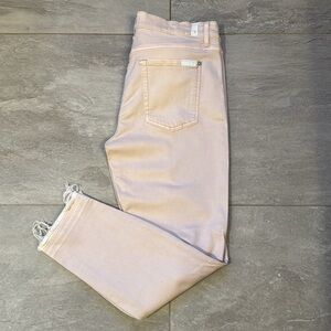 7 for Mankind Women's Light Pink Jeans